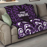 Aotearoa Rangitane Quilt Maori Pattern New Zealand - Polynesian Pride