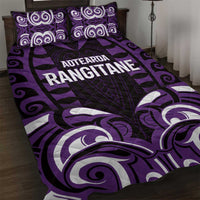 Aotearoa Rangitane Quilt Bed Set Maori Pattern New Zealand - Polynesian Pride