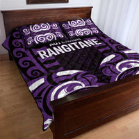 Aotearoa Rangitane Quilt Bed Set Maori Pattern New Zealand - Polynesian Pride