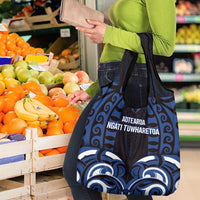 Aotearoa Ngati Tuwharetoa Grocery Bag Maori Pattern New Zealand - Polynesian Pride