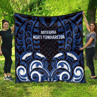 Aotearoa Ngati Tuwharetoa Quilt Maori Pattern New Zealand - Polynesian Pride