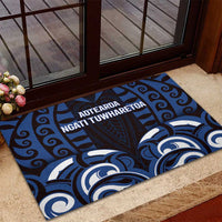 Aotearoa Ngati Tuwharetoa Rubber Doormat Maori Pattern New Zealand - Polynesian Pride