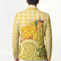 Hawaii Palaka Blazer Cute Ripe Mango Turtle On The Waves DT05 - Polynesian Pride