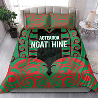 Aotearoa Ngati Hine Bedding Set Maori Pattern New Zealand DT05 - Polynesian Pride
