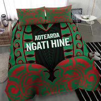 Aotearoa Ngati Hine Bedding Set Maori Pattern New Zealand DT05 - Polynesian Pride
