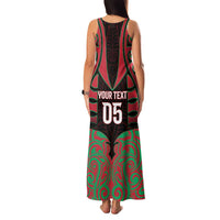 Custom Aotearoa Tuhoe Family Matching Tank Maxi Dress and Hawaiian Shirt Maori Pattern New Zealand - Polynesian Pride
