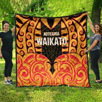 Aotearoa Waikato Quilt Maori Pattern New Zealand - Polynesian Pride