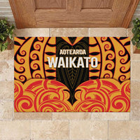 Aotearoa Waikato Rubber Doormat Maori Pattern New Zealand - Polynesian Pride
