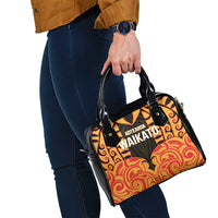 Aotearoa Waikato Shoulder Handbag Maori Pattern New Zealand - Polynesian Pride