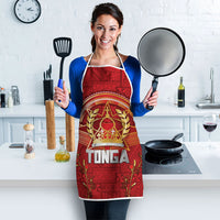 Tonga King's Birthday Apron Gold Royal Crown Tribal Patterns DT05 - Polynesian Pride