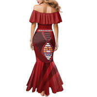 French Polynesia Is In My DNA Family Matching Mermaid Dress and Hawaiian Shirt - Polynesian Pride