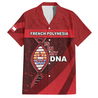 French Polynesia Is In My DNA Family Matching Short Sleeve Bodycon Dress and Hawaiian Shirt - Polynesian Pride