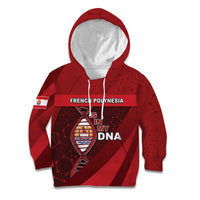 French Polynesia Is In My DNA Kid Hoodie DT05 Hoodie Red - Polynesian Pride