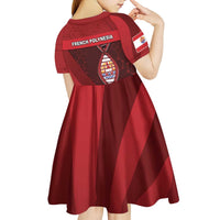 French Polynesia Is In My DNA Kid Short Sleeve Dress DT05 - Polynesian Pride