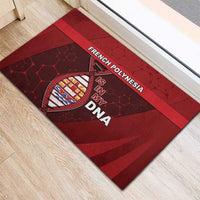 French Polynesia Is In My DNA Rubber Doormat DT05 - Polynesian Pride