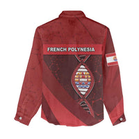 French Polynesia Is In My DNA Women Casual Shirt - Polynesian Pride