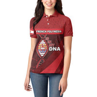 French Polynesia Is In My DNA Women Polo Shirt - Polynesian Pride