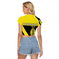 New Caledonia Is In My DNA Raglan Cropped T Shirt - Polynesian Pride