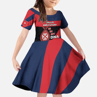 Wallis And Futuna Is In My DNA Family Matching Off The Shoulder Long Sleeve Dress and Hawaiian Shirt - Polynesian Pride