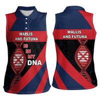 Wallis And Futuna Is In My DNA Women Sleeveless Polo Shirt - Polynesian Pride