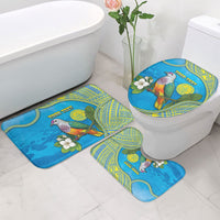 Personalised Palau Biib Bird Bathroom Set Rur Flower And Rock Islands Patterns