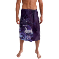 New Zealand Matariki Lavalava Maori Tui Bird Purple Galaxy