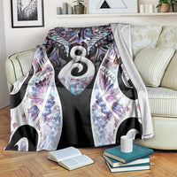 New Zealand Aotearoa Blanket Pikorua Single Twist Pink Paua Shell