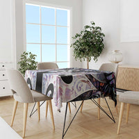 New Zealand Aotearoa Tablecloth Pikorua Single Twist Pink Paua Shell