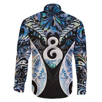 New Zealand Aotearoa Family Matching Mermaid Dress and Hawaiian Shirt Pikorua Single Twist Green Paua Shell