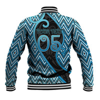 Custom Aotearoa Atua Ranginui Baseball Jacket Maori Sky Father Koru Patterns