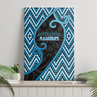 Aotearoa Atua Ranginui Canvas Wall Art Maori Sky Father Koru Patterns