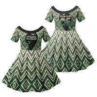 Custom Aotearoa Atua Papatuanuku Family Matching Tank Maxi Dress and Hawaiian Shirt Earth Mother Father Koru Patterns