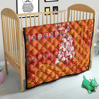 French Polynesia Christmas Quilt Seashell Xmas Tree Tribal Waves - Polynesian Pride