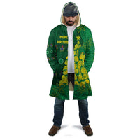 Cook Islands Christmas Cloak Seashell Xmas Tree Tribal Waves - Polynesian Pride