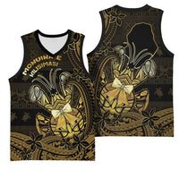 Niue Christmas Basketball Jersey Niuean Crab Xmas Tribal Waves - Polynesian Pride