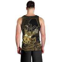 Niue Christmas Men Tank Top Niuean Crab Xmas Tribal Waves - Polynesian Pride