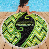 Aotearoa Atua Tanemahuta Beach Blanket God Of Forests Koru Patterns Koru Patterns