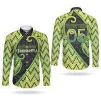 Custom Aotearoa Atua Tanemahuta Couples Matching Short Sleeve Bodycon Dress and Long Sleeve Button Shirt God Of Forests Koru Patterns Koru Patterns
