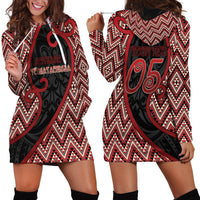 Custom Aotearoa Atua Tumatauenga Hoodie Dress God Of War Koru Patterns