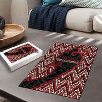 Aotearoa Atua Tumatauenga Puzzle God Of War Koru Patterns