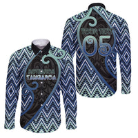 Custom Aotearoa Atua Tangaroa Family Matching Short Sleeve Bodycon Dress and Hawaiian Shirt God Of Ocean Koru Patterns