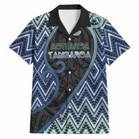 Custom Aotearoa Atua Tangaroa Hawaiian Shirt God Of Ocean Koru Patterns