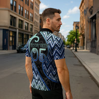 Custom Aotearoa Atua Tangaroa Zipper Polo Shirt God Of Ocean Koru Patterns