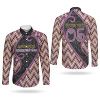 Custom Aotearoa Atua Rongomatane Couples Matching Puletasi and Long Sleeve Button Shirt God Of Cultivated Foods Koru Patterns