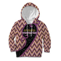 Custom Aotearoa Atua Rongomatane Kid Hoodie God Of Cultivated Foods Koru Patterns