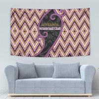 Aotearoa Atua Rongomatane Tapestry God Of Cultivated Foods Koru Patterns