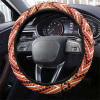 Aotearoa Atua Ruaumoko Steering Wheel Cover God Of Volcanoes Koru Patterns
