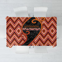 Aotearoa Atua Ruaumoko Tablecloth God Of Volcanoes Koru Patterns