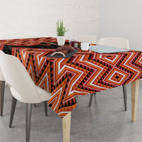 Aotearoa Atua Ruaumoko Tablecloth God Of Volcanoes Koru Patterns