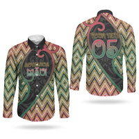 Custom Aotearoa Atua Maui Couples Matching Tank Maxi Dress and Long Sleeve Button Shirt Demigod Hero And Trickster Koru Patterns